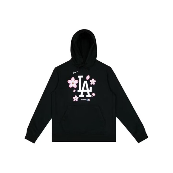 Takashi Murakami + MLB World Tour Tokyo Series 2025 Dodgers Hoodie-Black (M) NEW